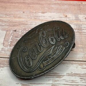 Rare Tiffany & co Coca Cola Belt Buckle